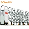Stainless steel auto portable retractable manual collapsible gate