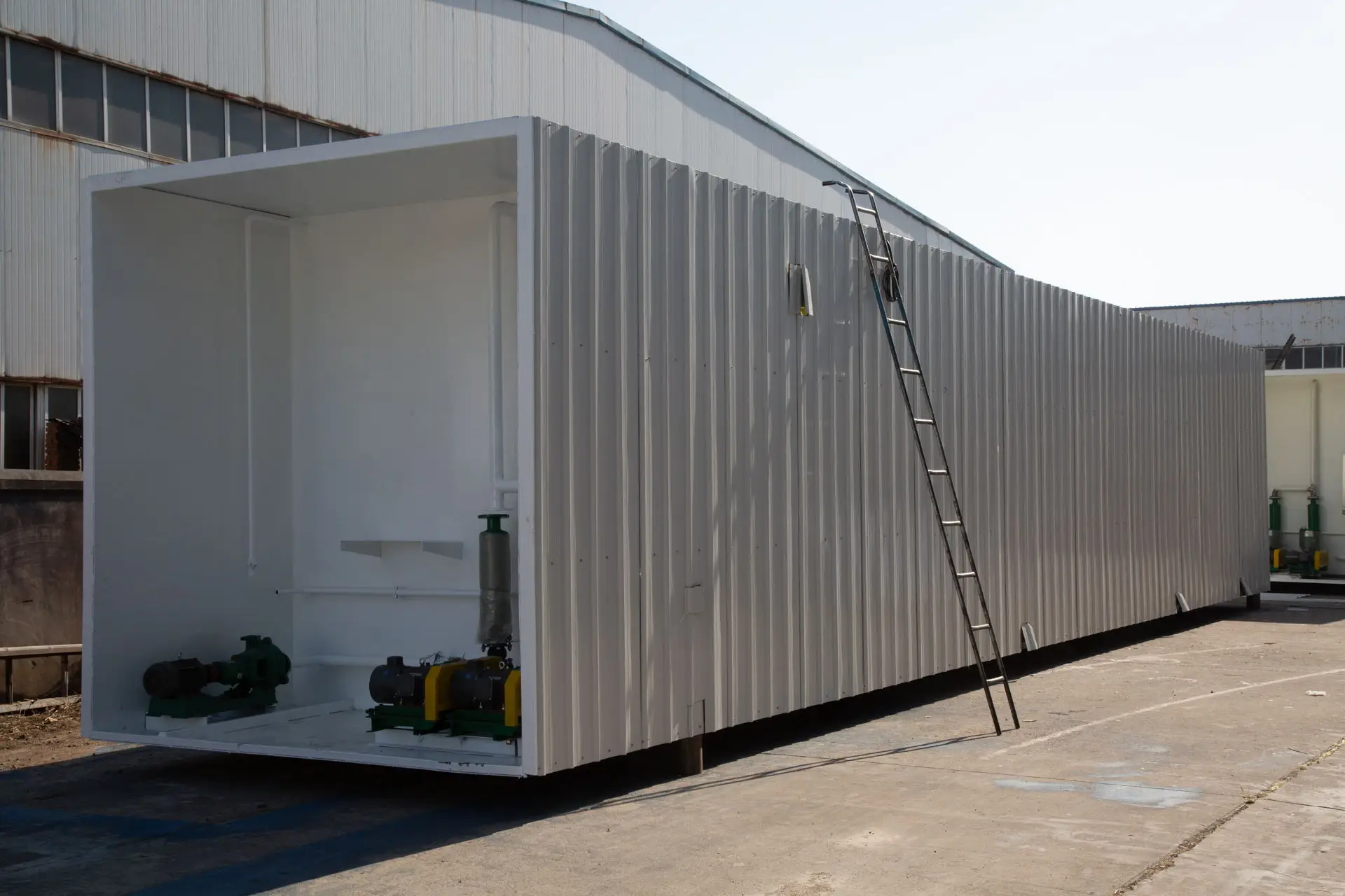 Package Portable Waste Water Treatment Plant Mbr System Industrial And