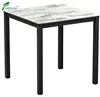 HPL board top adjustable coffee dining table
