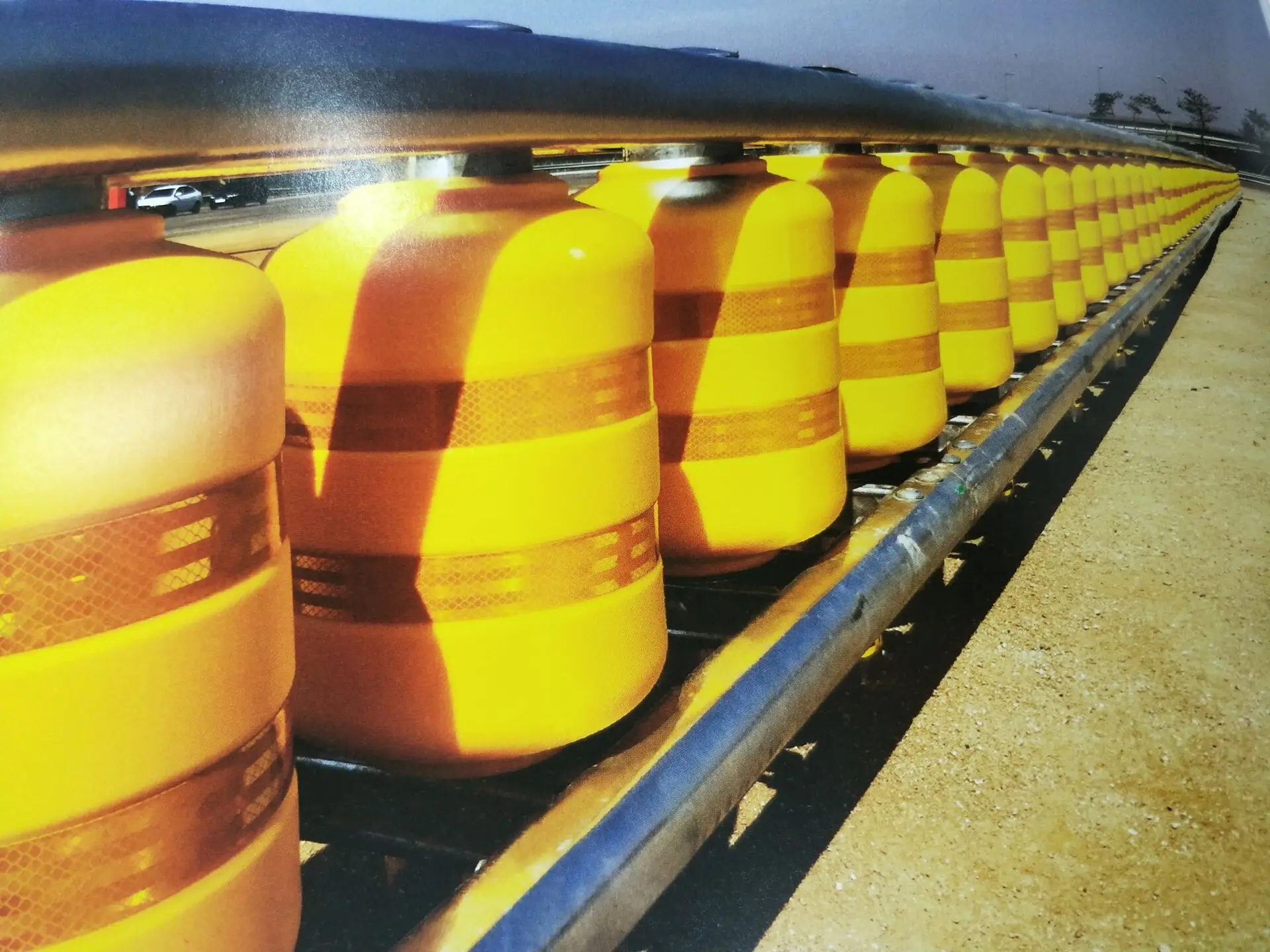 Safety Rolling Barrier/guard Rail/safety Roller China