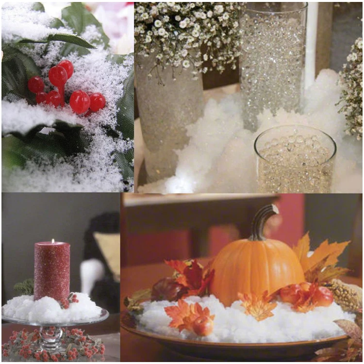 Wholesale Chinese Christmas Ornaments Magic Artificial Snow Instant Snow Powder