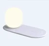 Warm white LED night light with wireless charging for mobile phone