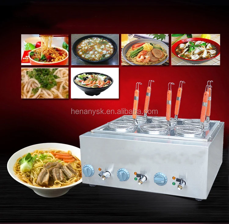 IS-FY-6M-B Stainless steel Precise Temperature Control Commercial Electric Pasta Cooker For Sale