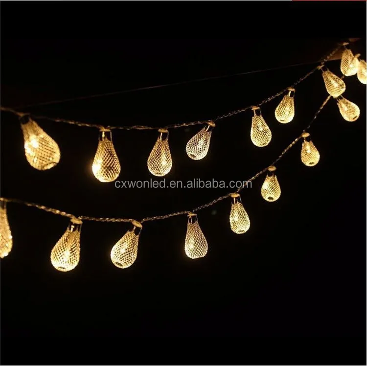 led string LED Metal Drip String Lights 3.jpg