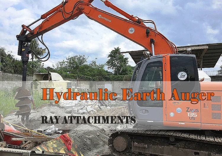 Hydraulic earth auger1