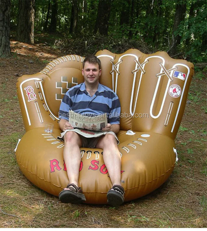 inflatable baseball chair