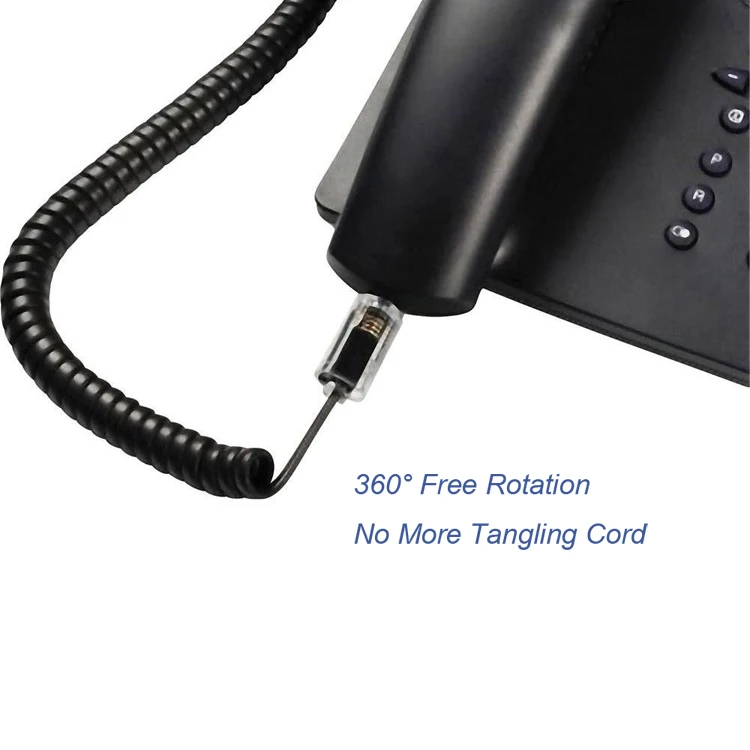 Chinabase Rj9 Extended Rotating Telephone Cord Detangler Buy