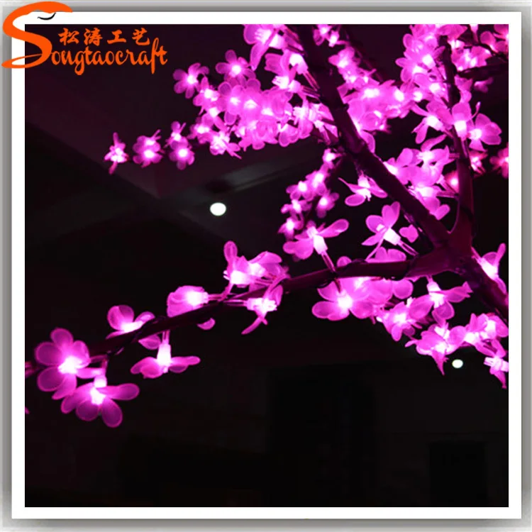 Popular lighted cherry blossom tree LED tree for wedding party decoration at garden