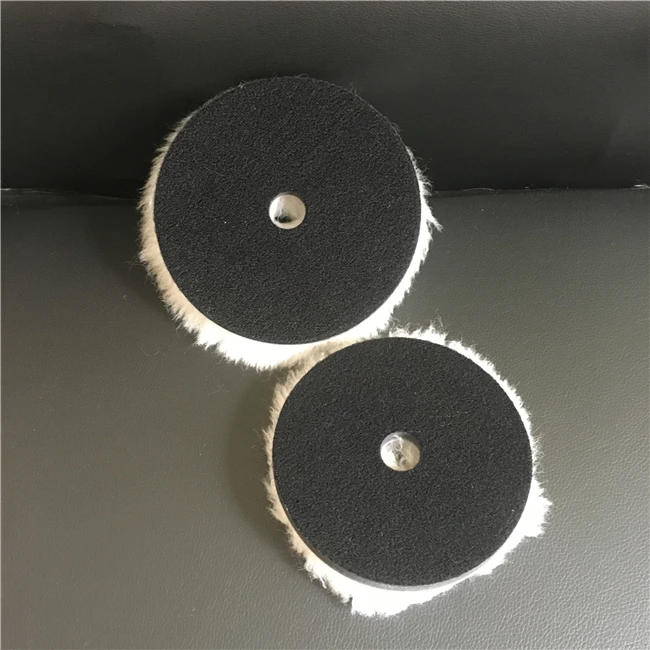 100% wool polishing pad