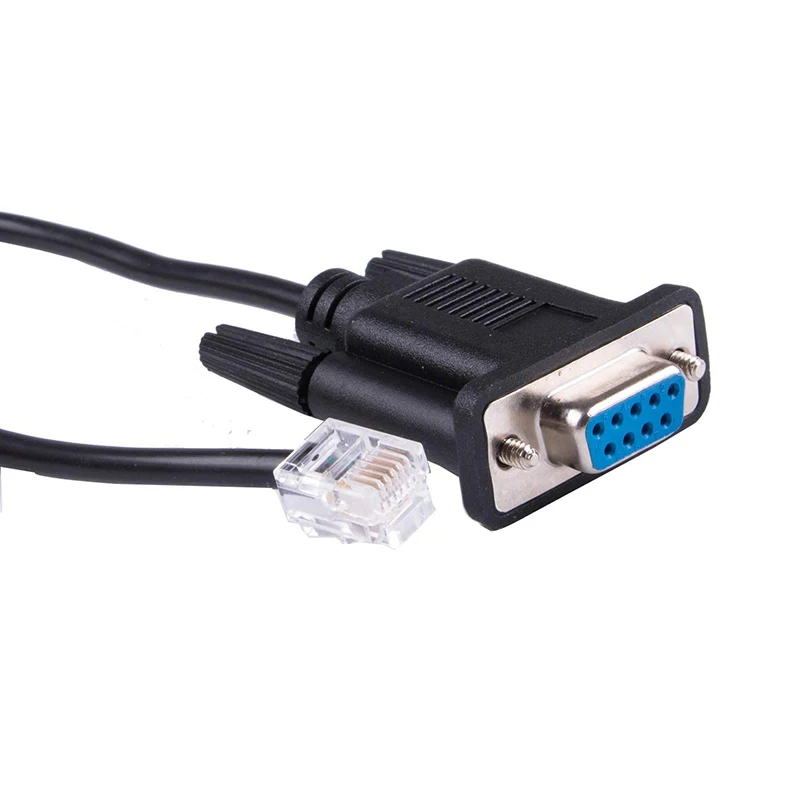 Rj11 Rj12 6p6c Serial Console Cable Usb Rs232 Female Male To Db9 Rj12 ...