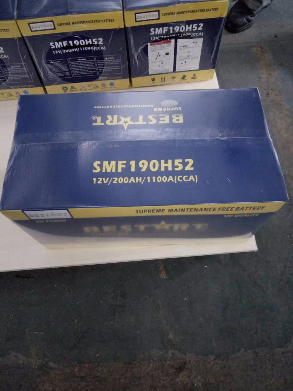 Mf Marine Battery Manufacture 12v 200ah 190h52-mf / N200-mf Car Battery ...