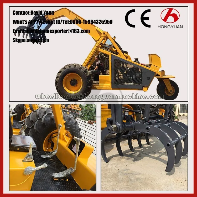 Hy4200 Three Wheel Cane Loader Sugarcane Loader Buy Three Wheel