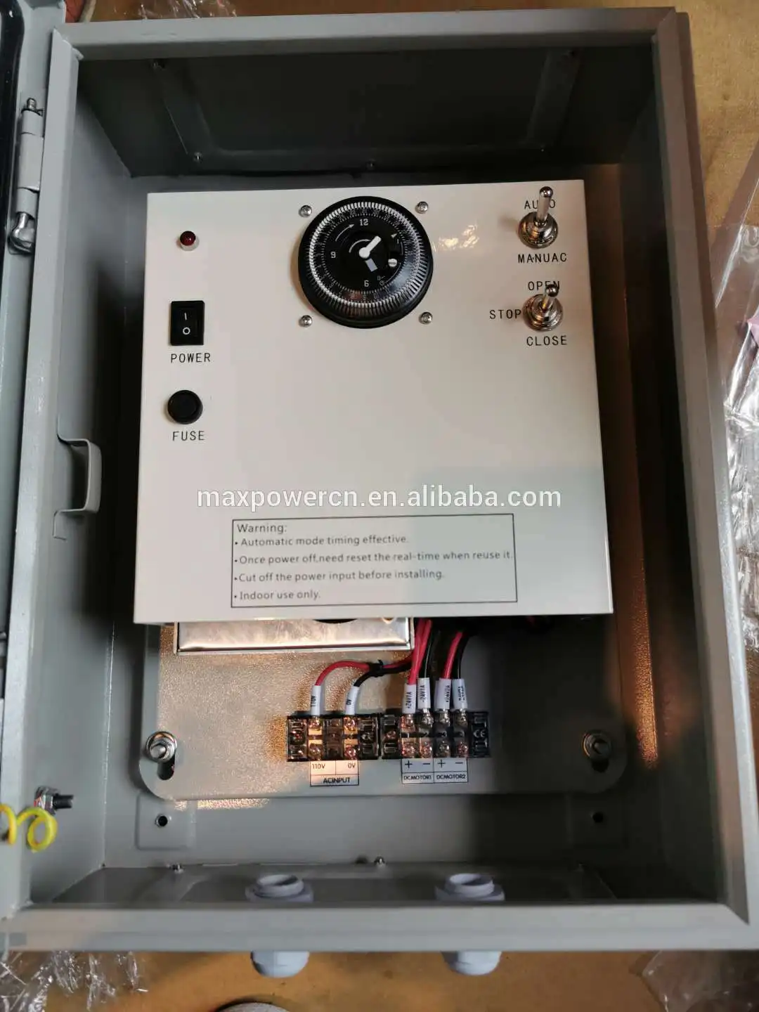 Light Dep Greenhouse Film Roll Up Motor Greenhouse Ventilation Winch