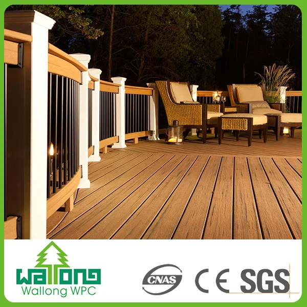 Various colors wpc environmental composites parquet flooring