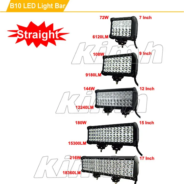 4x4 off road led spotlight