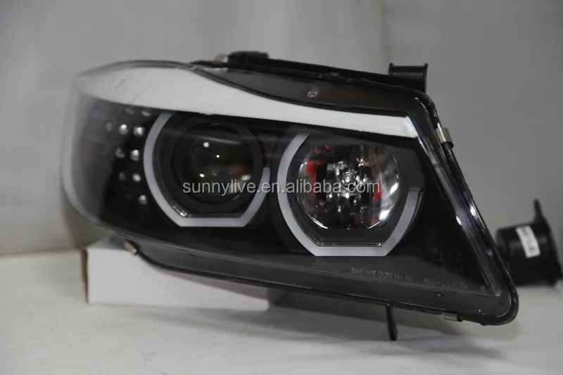 For BMW E90 330I 320I 318i led Angel Eyes headlight JY