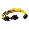 Factory Price Pcie Cable 6 Pin 6+2 Pcie Riser Cable