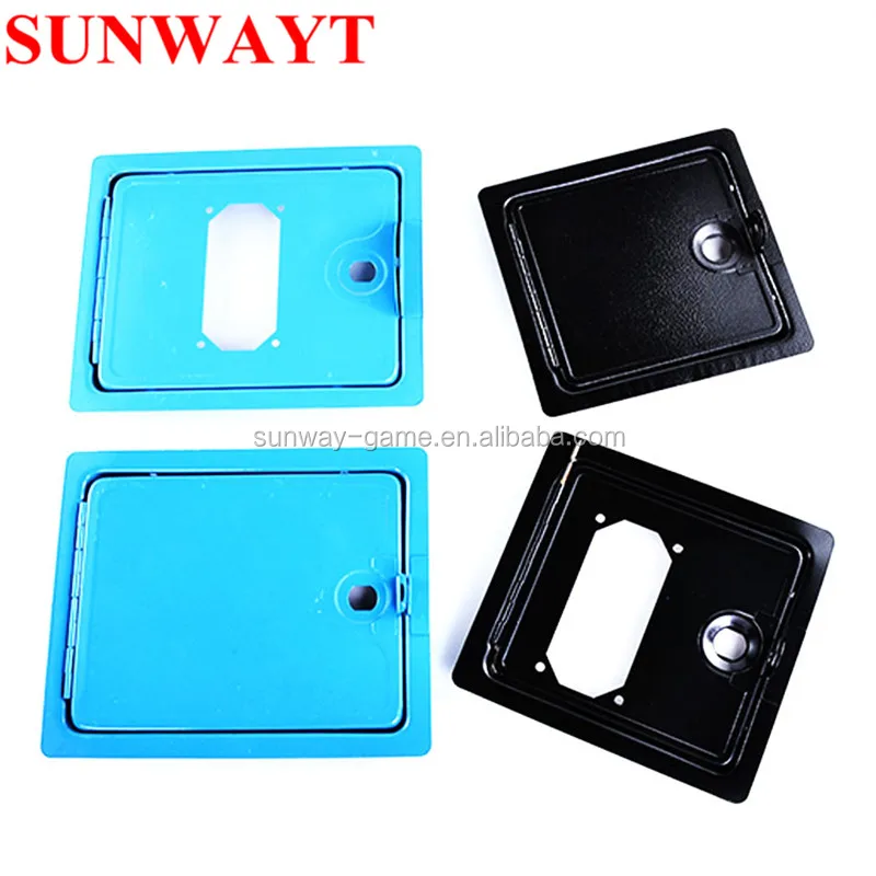 New Arrival Deluxe Coin Door For Arcade Game Machine Metal Coin Door