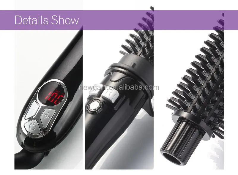 Professional Electric Automatic Rotating Hair Ceramic Hot Air Curling
