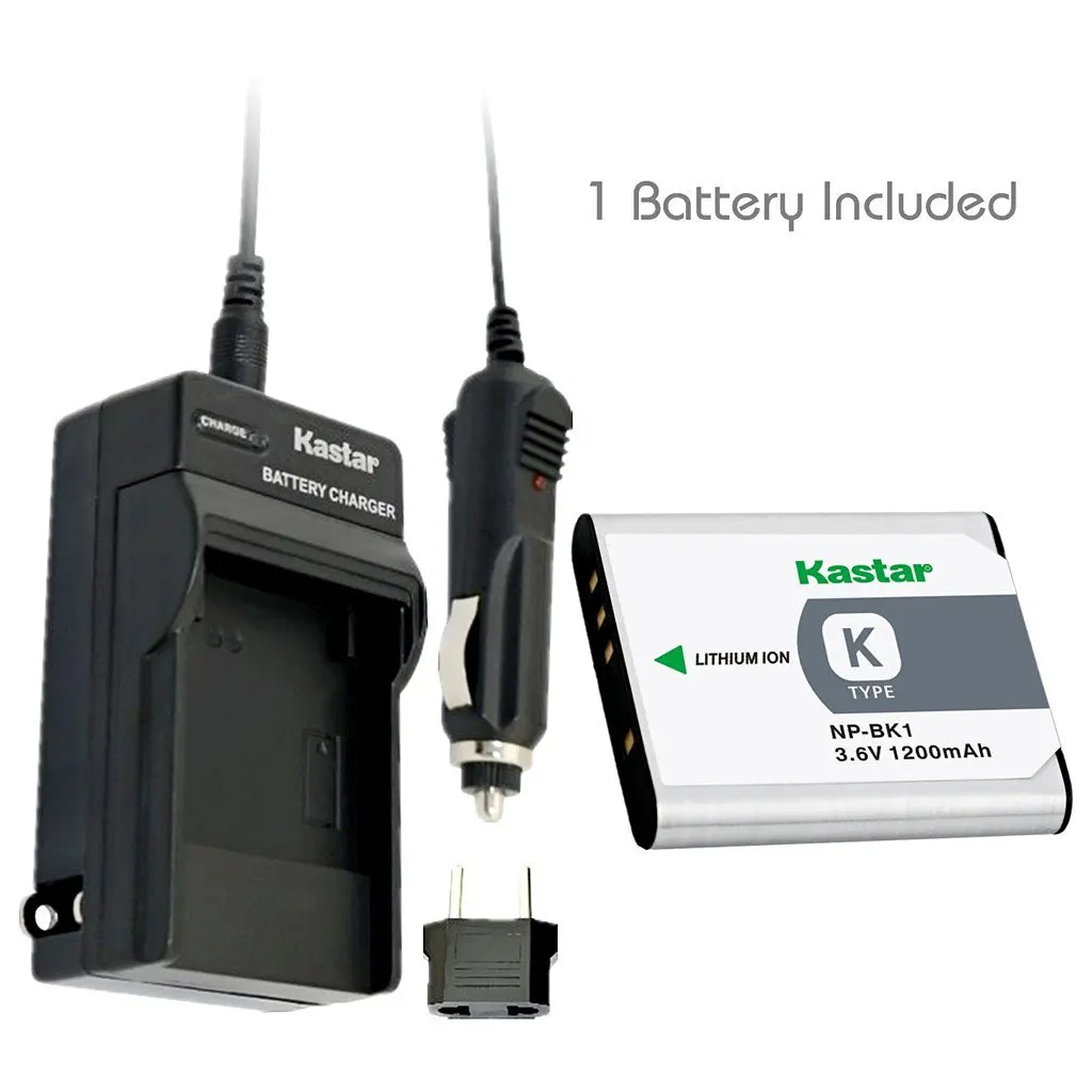 Get Quotations · Kastar Battery (1-Pack) and Charger Kit for Sony NP-BK1,