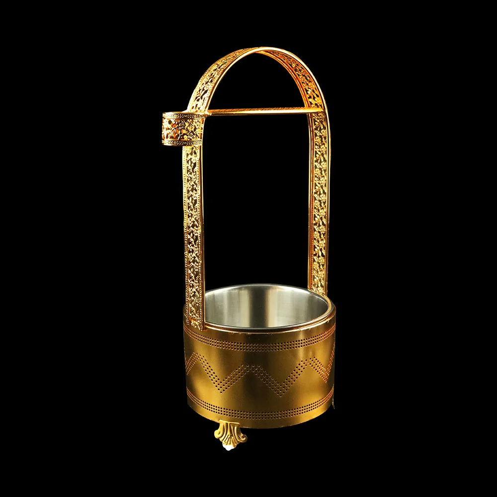 Newest Design Metal Hookah Shisha Charcoal Basket Luxury Hookah