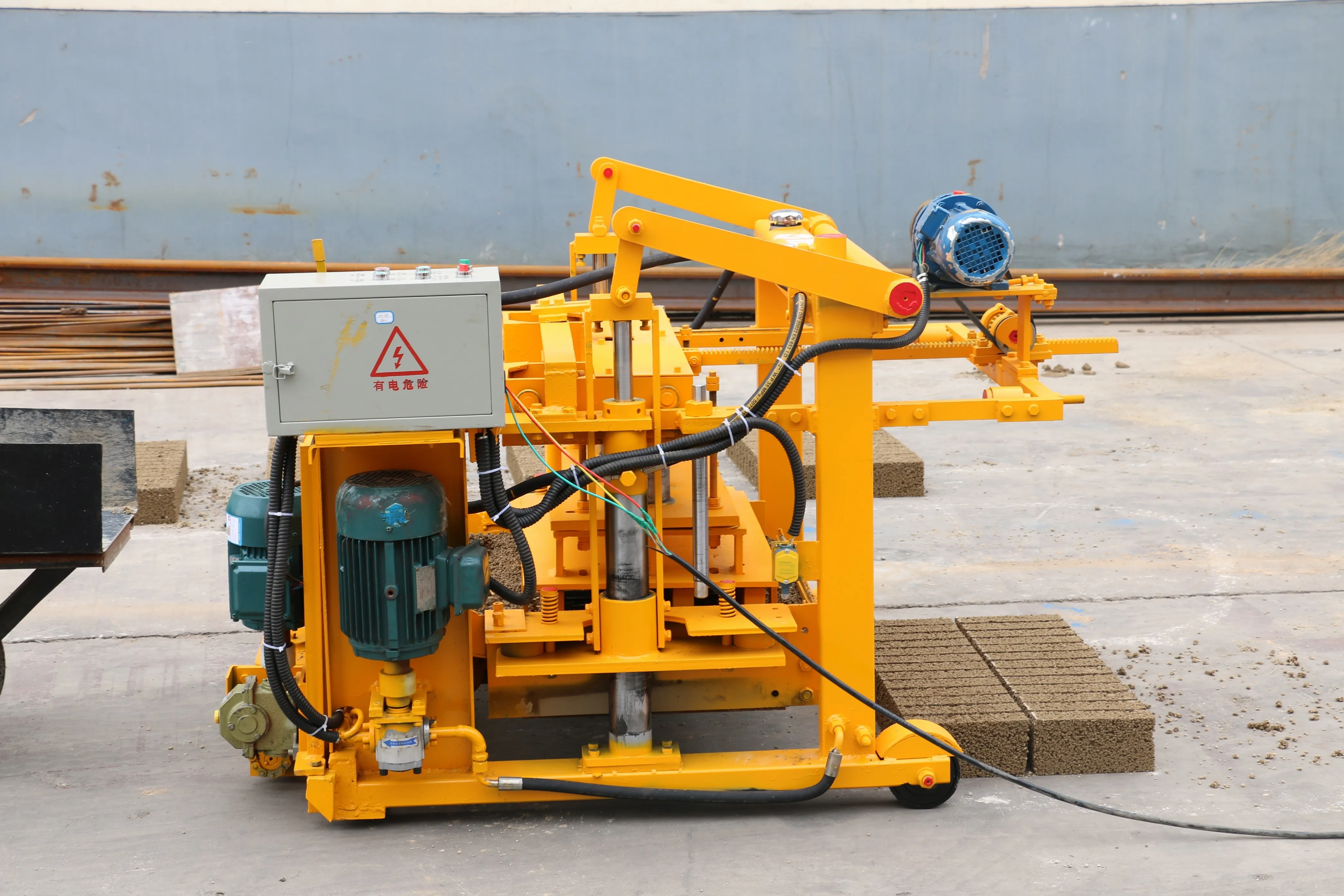 Fully Automatic Hydraulic Pressure Hollow Block Making Machine Buy