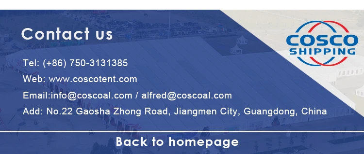 COSCO a frame tent marketing for disaster Relief-26