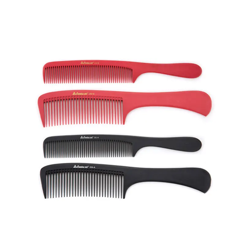 Salon Comb,Professional Plastic Hair Comb With Razor Blades,Hair