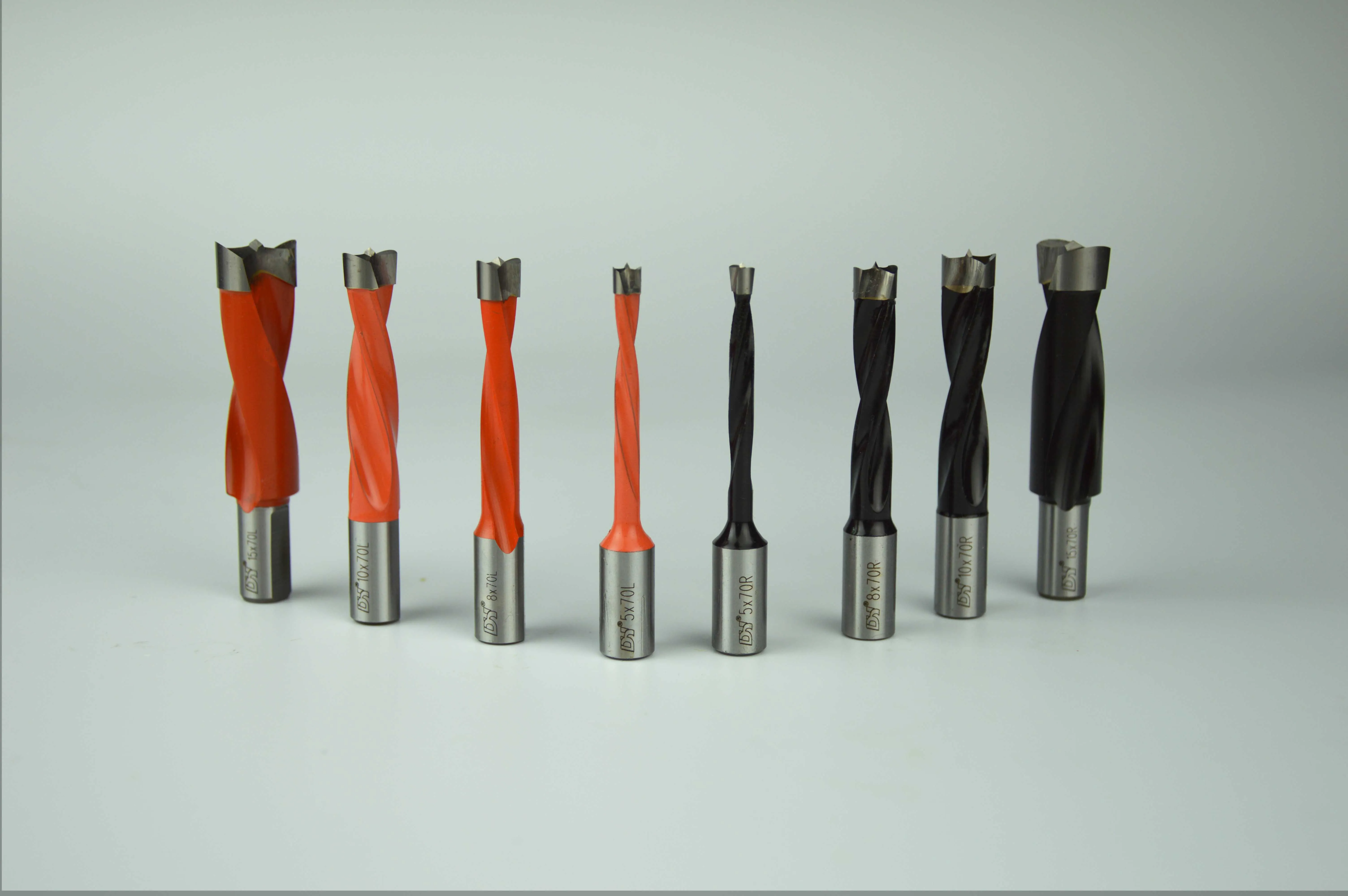 High Precision Rubber Drill Bits 4 Flute Tungsten Carbide Hex Shank