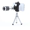 Universal Clip 12X Zoom Optical Lens Mobile Phone Telescope Clip Lens for iPhone Samsung HTC Smart Phones