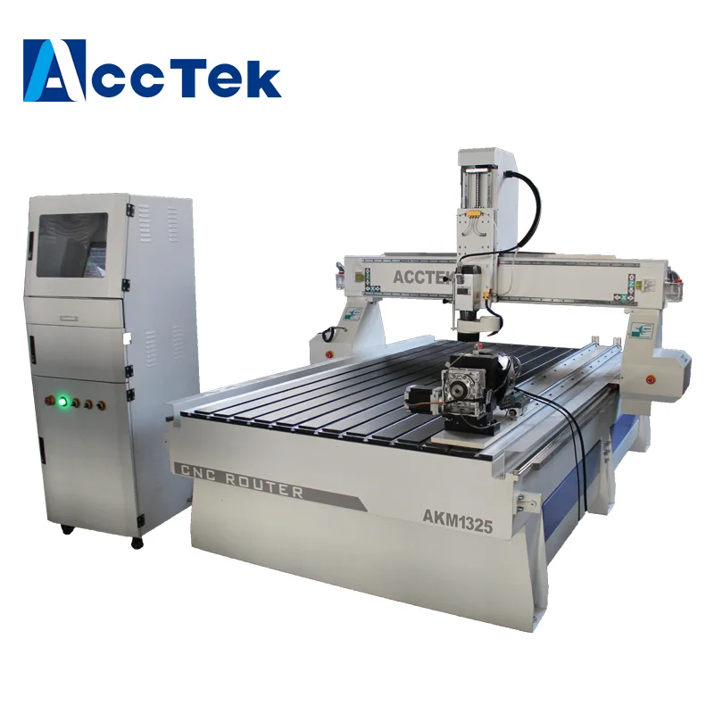 4d Woodworking Cnc Router,4 Axis Cnc 1325 Wood Machine,Carved Wood ...