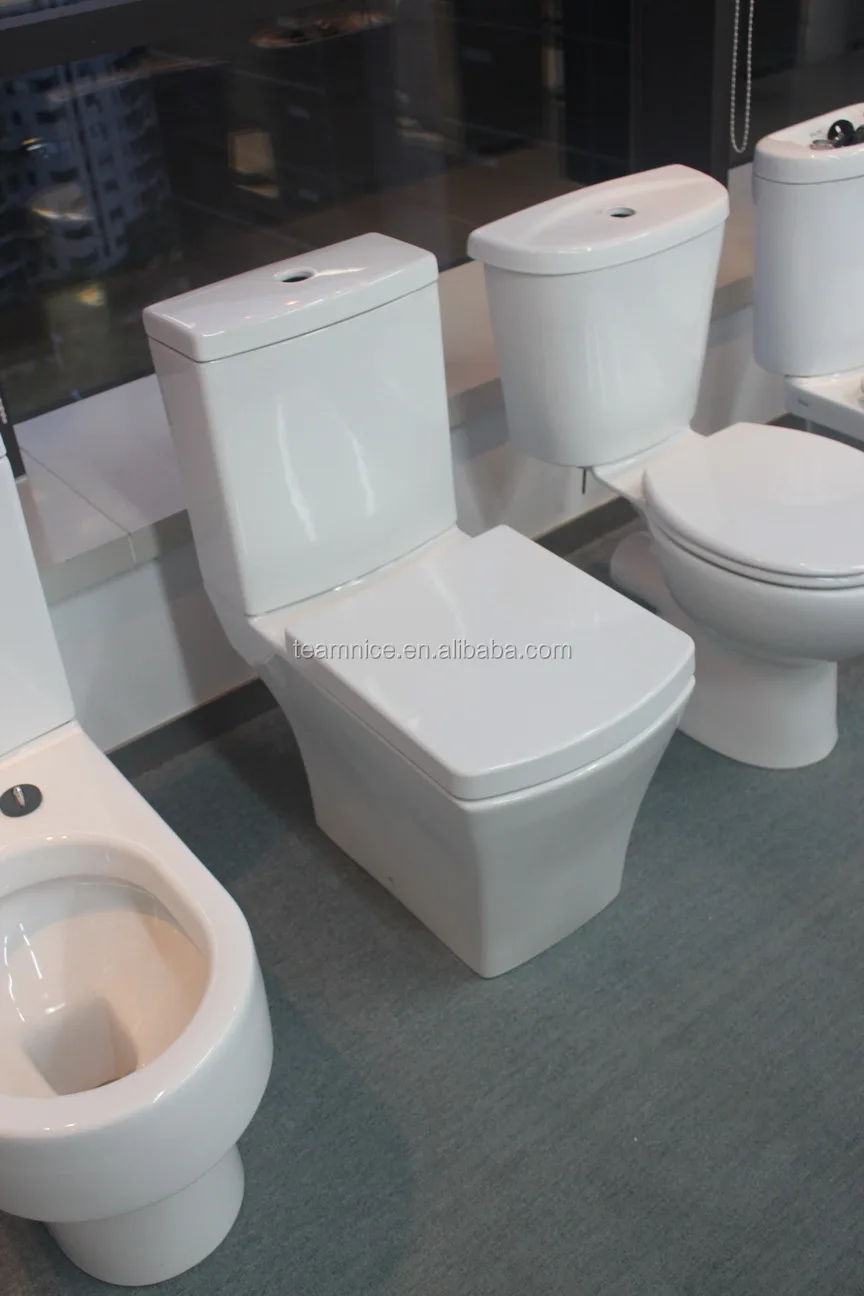 D Shape Flat Design Wc Toilet Seat Ceramic Feel Sanitary Ware - Buy