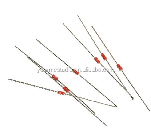 Ntc Thermistor Resistor 100k Ohm Axial Glass Sealed Thermistor B Value