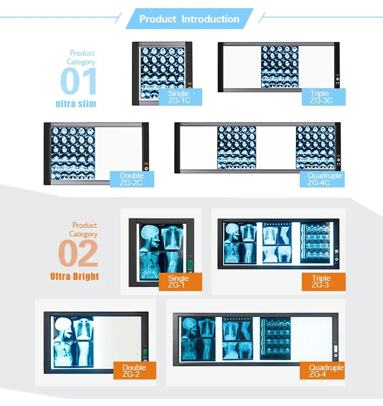  ultra slim x ray film digitizer led lights radiograph viewer