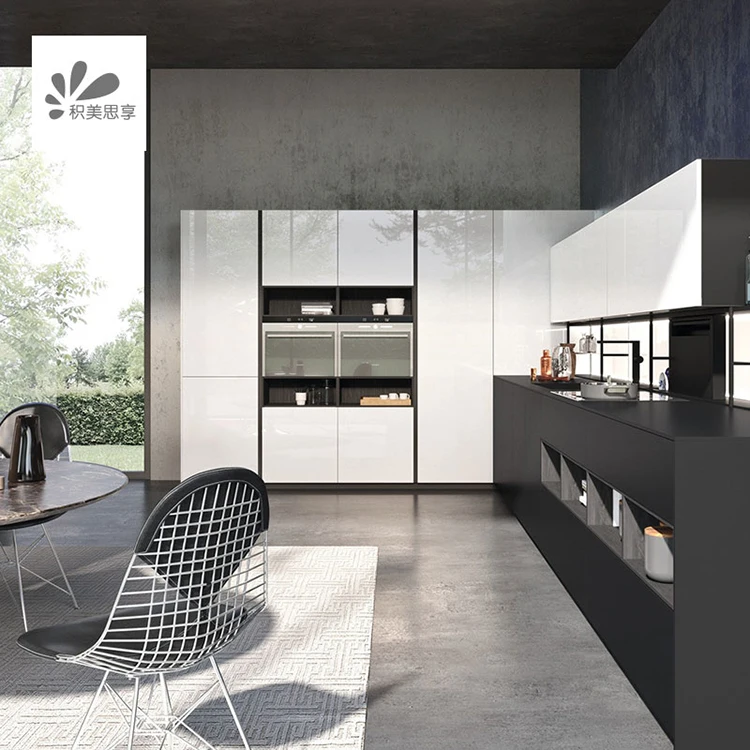 Muebles Personalizados Moderno Modular Puerta Laca Gabinetes De Cocina