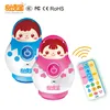 Children learning toys unique pat-pat & long-press switching function story machine