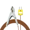 TL0003 Pipe Clamp Temperature - Flat Lead - K-Type clamp 752F for K-Type Probe Thermocouple Sensor
