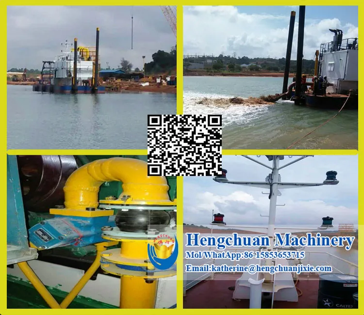 China Low Price Cutter Suction River Sand Dredger / Sea Dredgeing Machine for Sale Product Description 