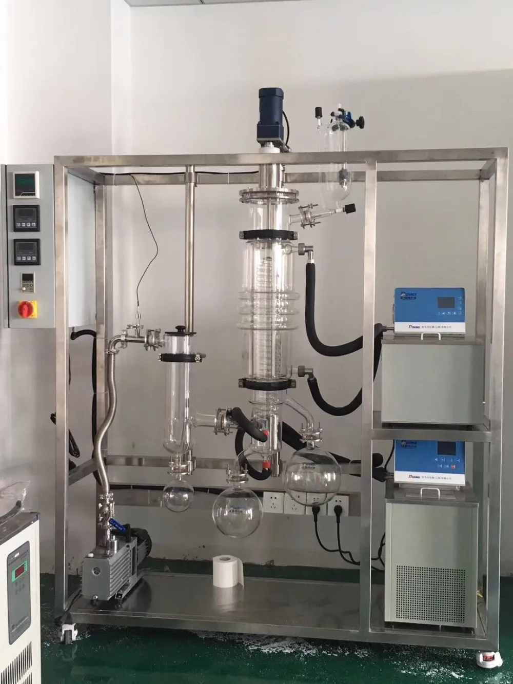 lab vacuum short path distillation/vacuum distillation of alcohol equipment