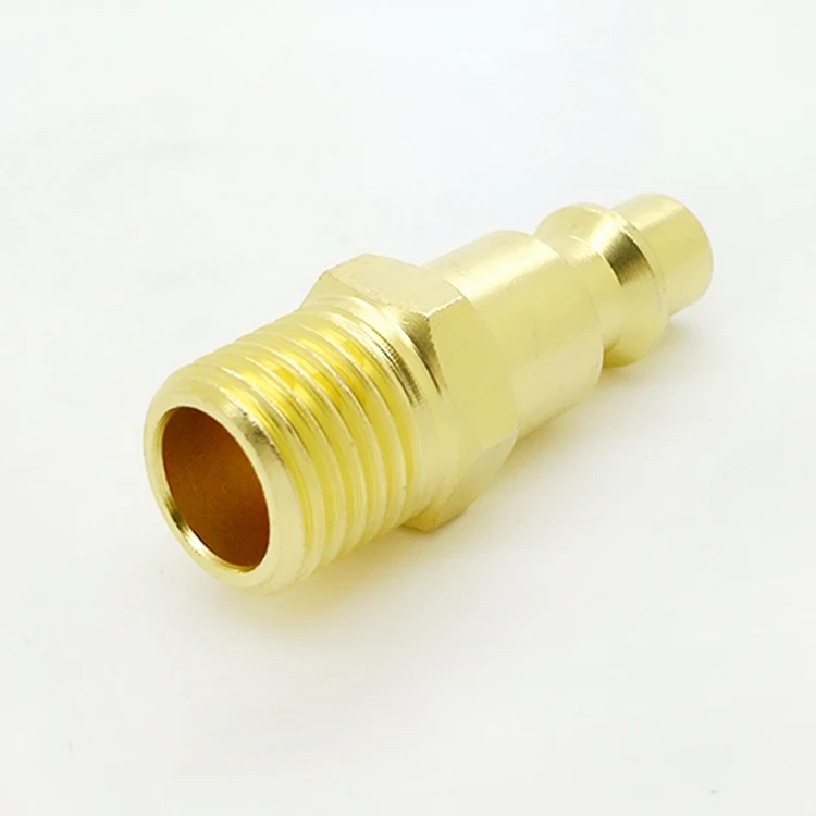 Standard American Type M02pf02b Milton Style Brass Air Hose Quick