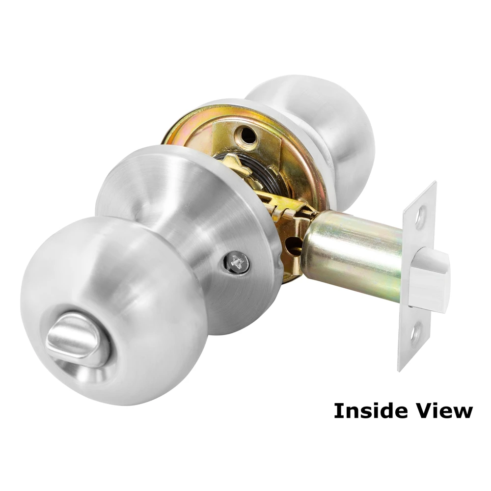 Bathroom Bedroom Privacy Door Knob Lock Security Tubular Knob Lock For