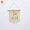 China supplier manufacturer mini quote wall hanging flag banner