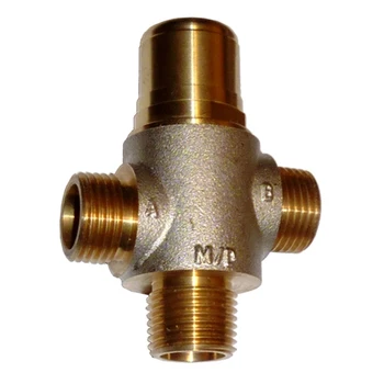 valve mixing brass water boiler automatic bypass control larger