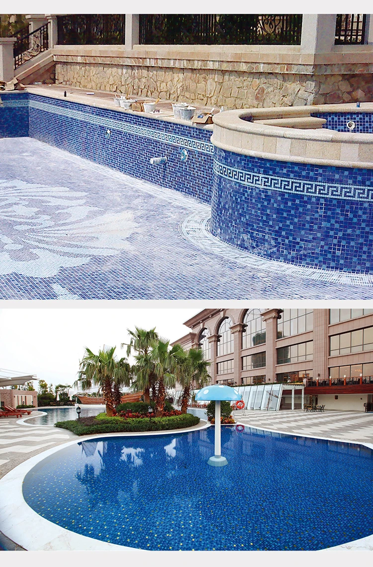 Nội thất decor màu xám tinh thể thủy tinh mosaic gạch tại trung quốc