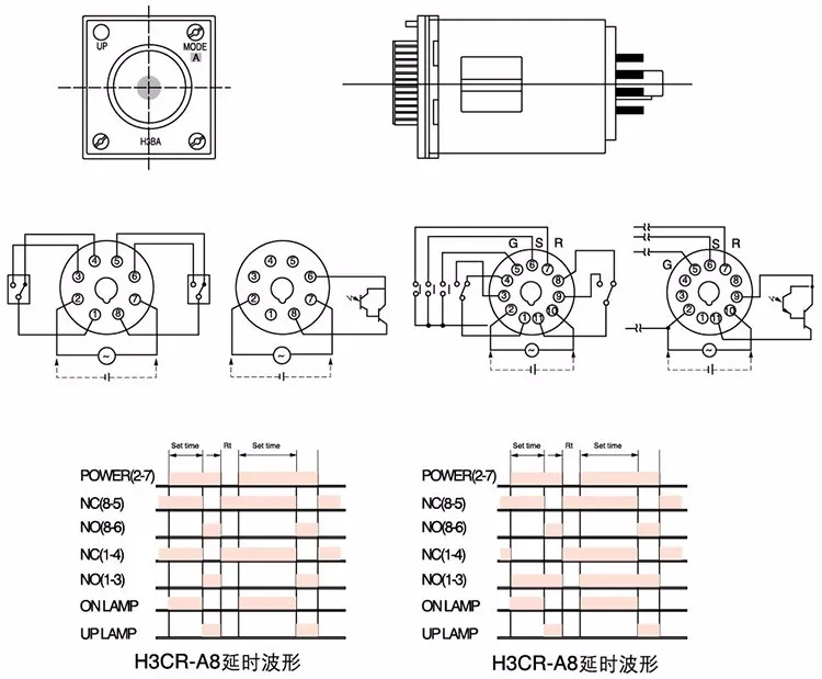 Схема подключения omron h3y 2