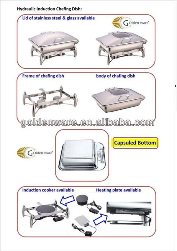 Gw60bgl 6l The Most Popular Special Buffet Container Chafing Dish
