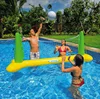 new volleyball game toy swim pool inflatable volleyball float net