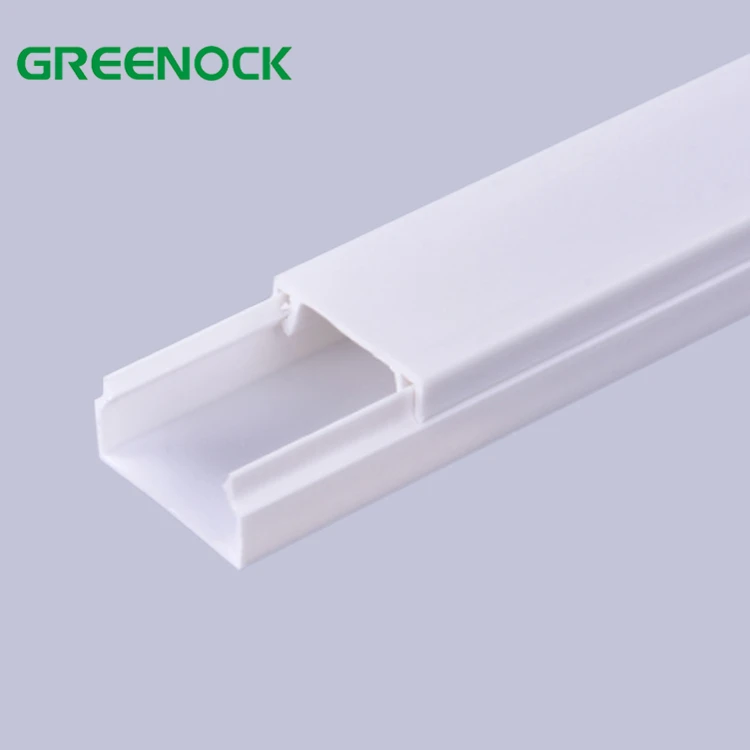 Wholesale Price Building Electrical Pvc Gutter Rectangular Size,Pvc