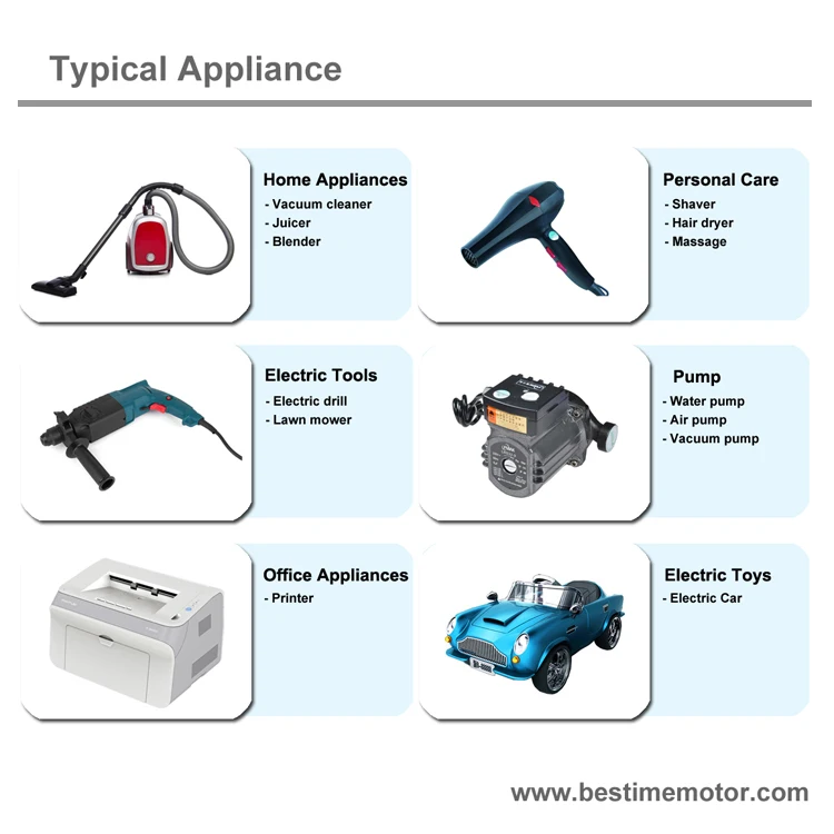 Appliance rs motor
