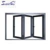 Superwu Australian Standard Aluminium Bi-folding Window For Kitchen